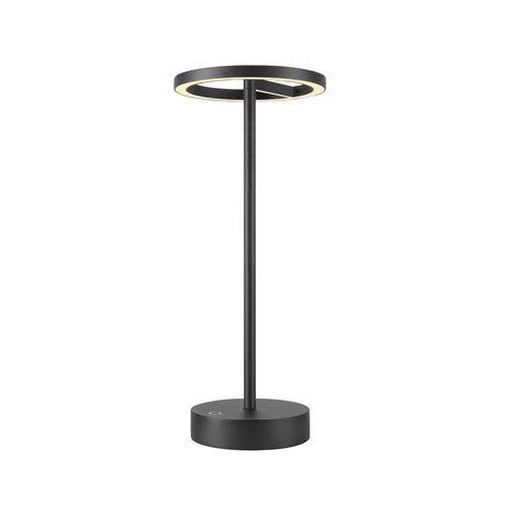 VINOLINA ONE Tischleuchte, Akku, IP54, 2700K, TOUCH, schwarz