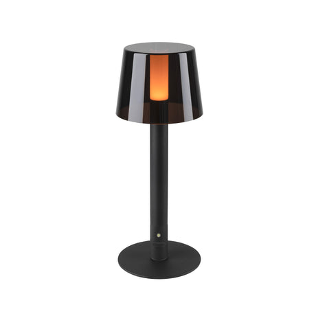 TAHA Leuchten-Set, Akku, IP65, 2700K, dimmbar, schwarz