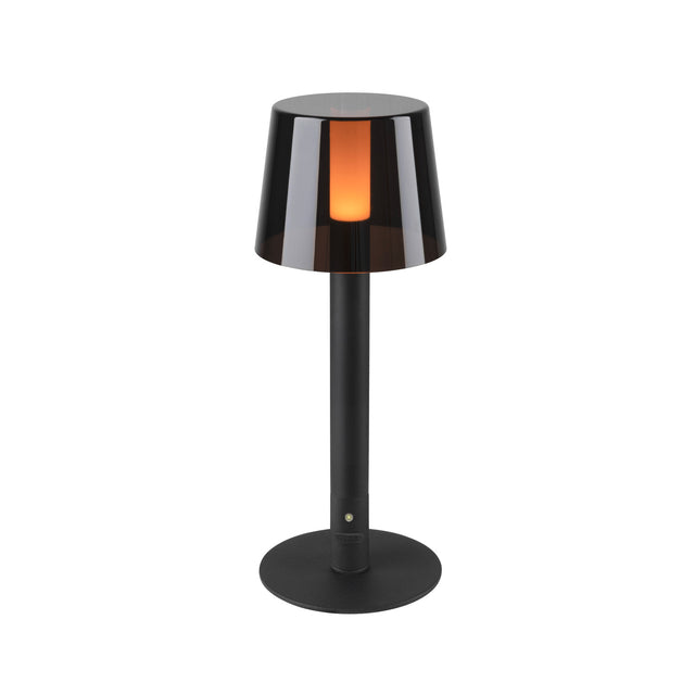 TAHA Leuchten-Set, Akku, IP65, 2700K, dimmbar, schwarz
