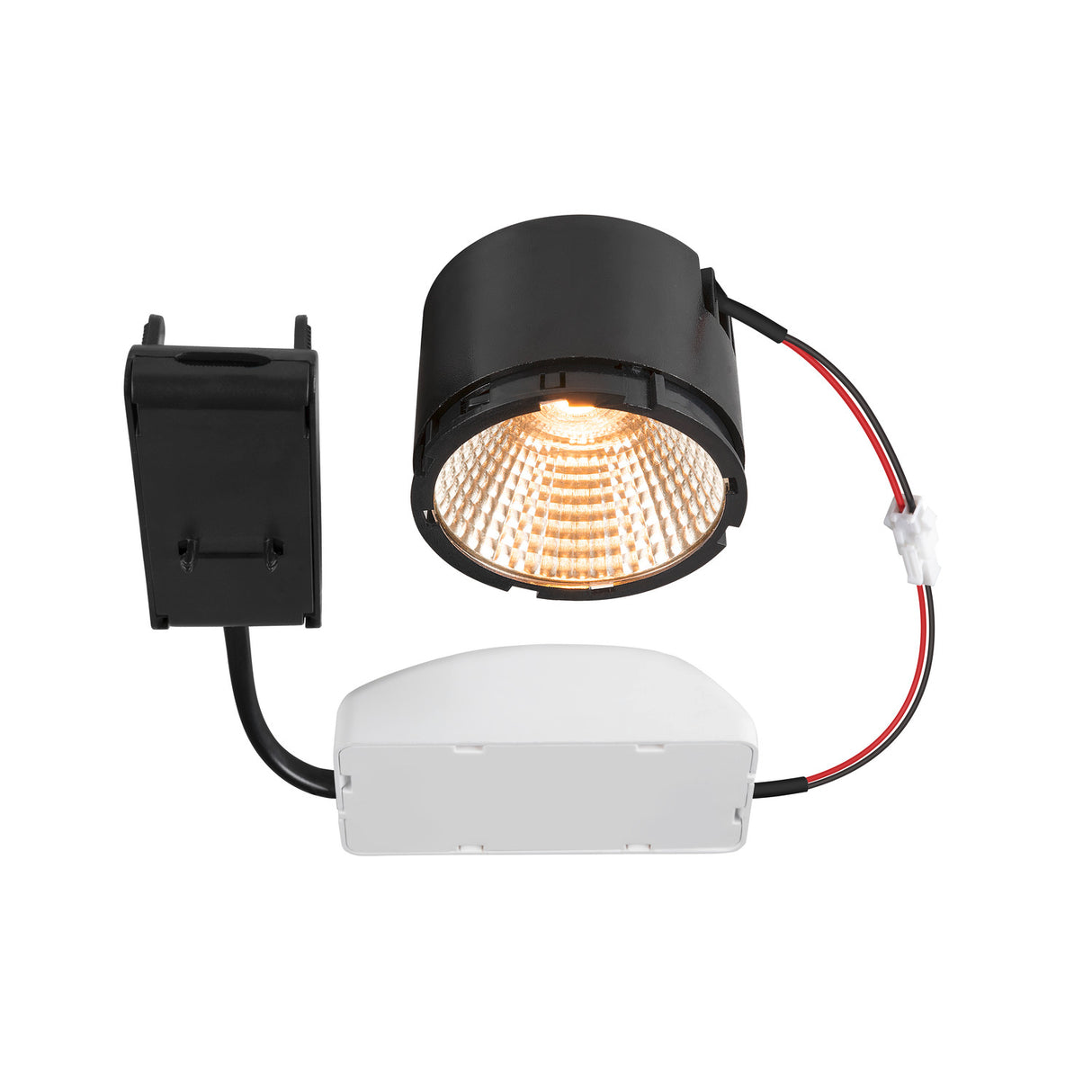 NEW TRIA, LED-Modul, rund, 2700K, 38°, PHASE, schwarz