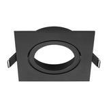 NEW TRIA 95, Deckeneinbauring, 11x11x2,6 cm, IP20, schwarz