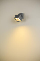 S-CUBE, 2700/3000K, 15W, PHASE, 80°, anthrazit