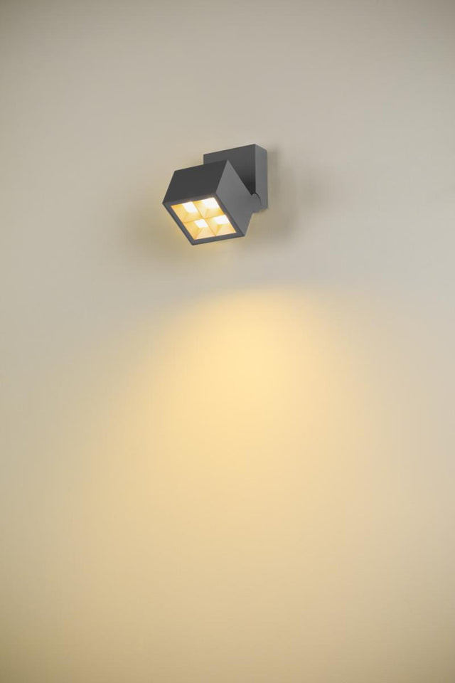 S-CUBE, 2700/3000K, 15W, PHASE, 80°, anthrazit
