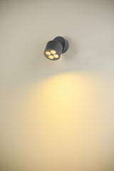 R-CUBE, 2700/3000K, 15W, PHASE, 70°, anthrazit