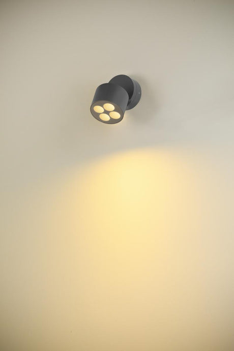 R-CUBE, 2700/3000K, 15W, PHASE, 70°, anthrazit
