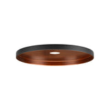 LALU PLATE 22, Mix&Match, H:1.5 cm, schwarz/bronze