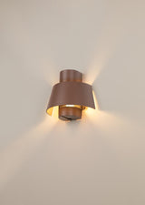 PHOTONI, Wandaufbauleuchte, konisch, 1x max. 13W, E27, rost