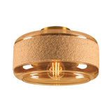 PANTILO ROPE 27, zylindrisch, 1x max. 15W E27, gold