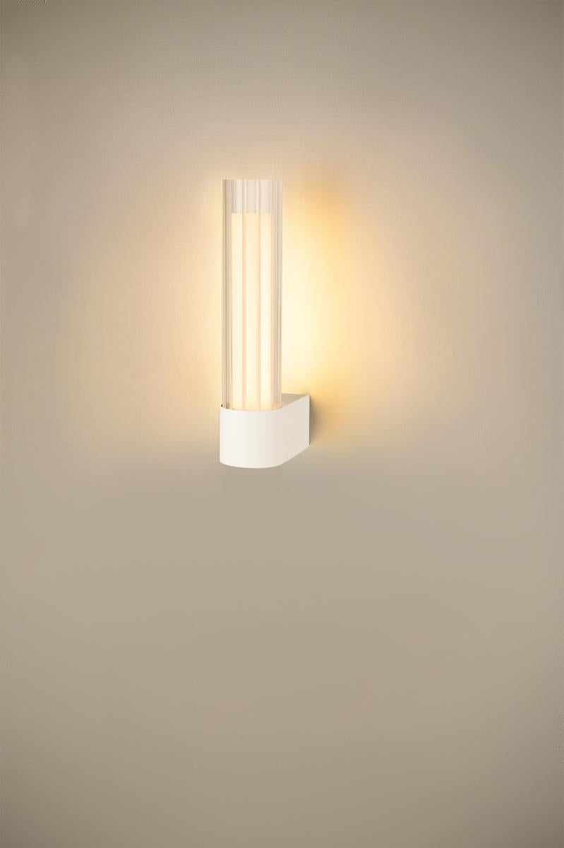 LYGANT single, Wandaufbauleuchte, 3000K, 8W, weiß