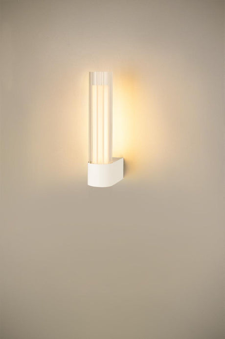 LYGANT single, Wandaufbauleuchte, 3000K, 8W, weiß