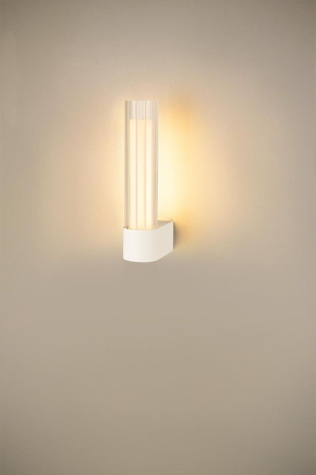 LYGANT single, Wandaufbauleuchte, 3000K, 8W, weiß