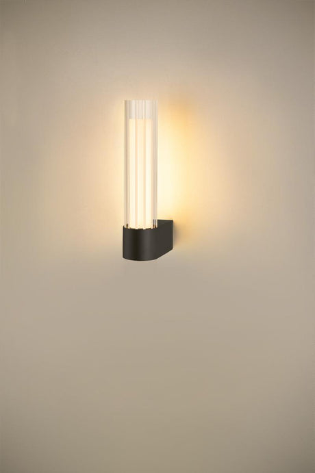 LYGANT single, Wandaufbauleuchte, 3000K, 8W, schwarz
