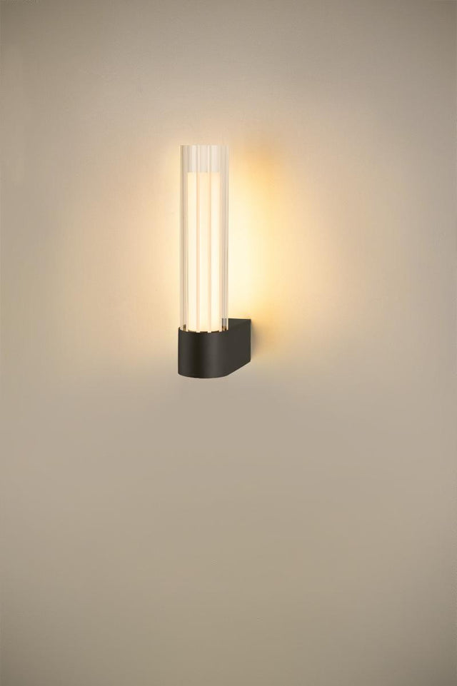 LYGANT single, Wandaufbauleuchte, 3000K, 8W, schwarz