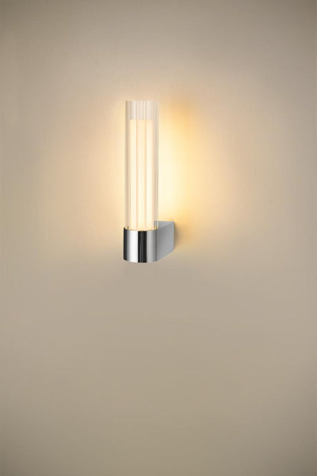 LYGANT single, Wandaufbauleuchte, 3000K, 8W, chrom