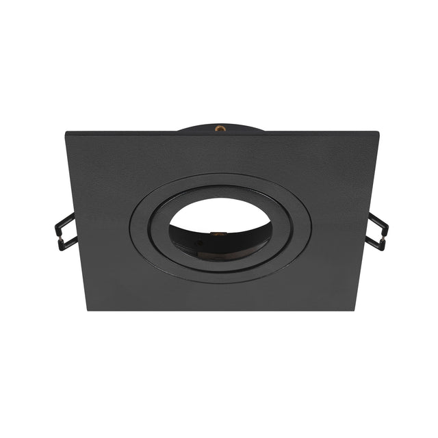 NEW TRIA 75 XL, Deckeneinbauring, 11x11x2,6 cm, schwarz