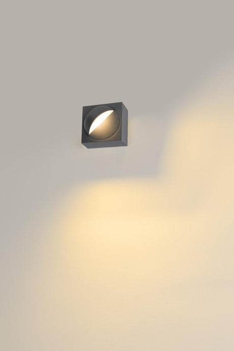 LID I, 2700/3000K, 15W, PHASE, 100°, anthrazit