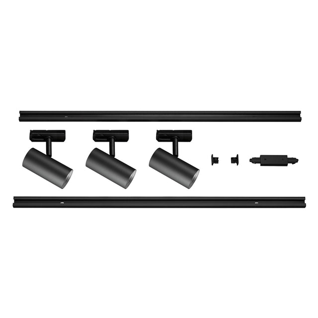 NOBLO SPOT, 1PH-Set, rund, 2700K, 19W, TRIAC C, 32°, schwarz