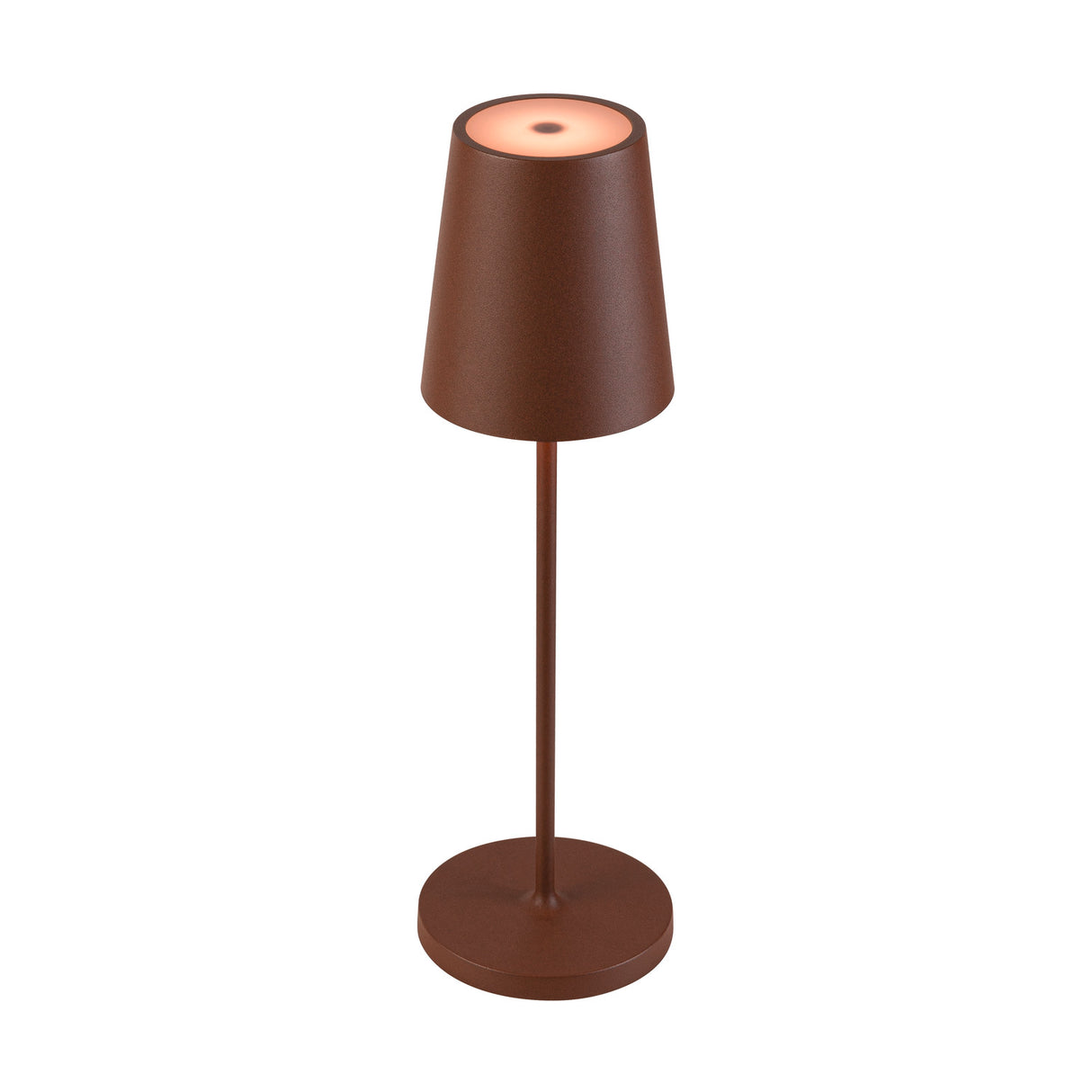 VINOLINA TWO, Akku, IP65, 2200/2700/3000K, TOUCH, rost