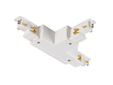 S-TRACK DALI T-Verbinder, verstellbar, links, weiß