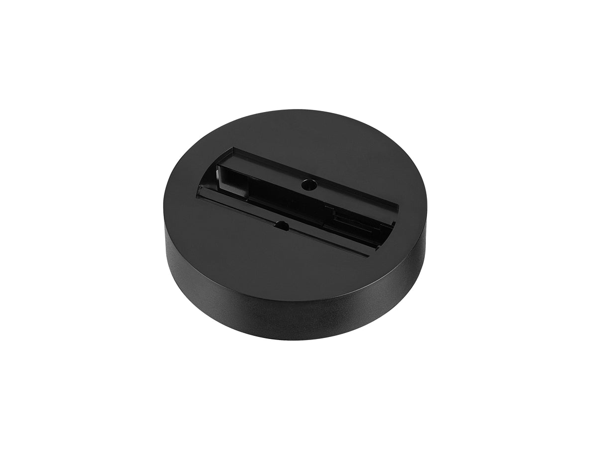 Deckenrosette, für 1-Phasen-Adapter, schwarz