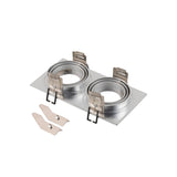 NEW TRIA 155 L: 17 B: 9 H: 4cm zweiflammig IP 20 aluminium