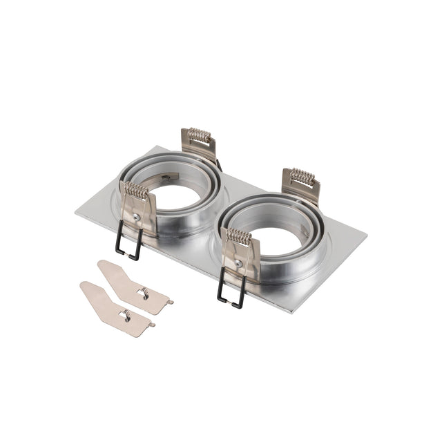 NEW TRIA 155 L: 17 B: 9 H: 4cm zweiflammig IP 20 aluminium
