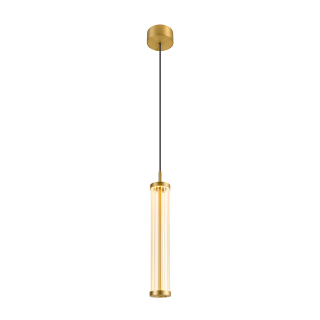 QUIMERA Pendelleuchte  2700/3000K PHASE gebürstet messing