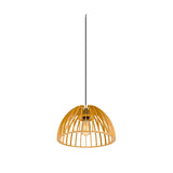 WUD Pendelleuchte E27 half round  1 x max. 60W schwarz
