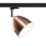 PARA CONE 14, 3 Phasen System Leuchte, GU10, kupfer/weiß