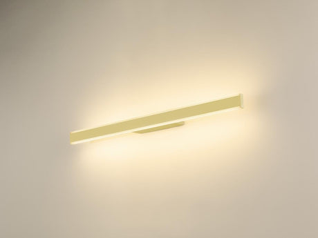 ONE LINEAR 70 wall-mounted lightUPDOWN 2700/3000K ws/messing