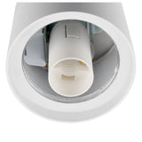 VARYT Deckenaufbauleuchte rund 1x max. 6W E14 weiß