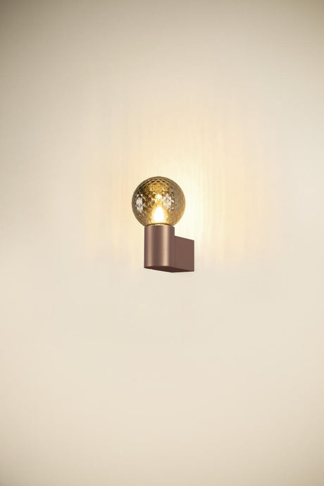 VARYT wall-mounted light rund 1x max. 6W E14 kupfer