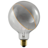 LED Illusion Globe 125 slanting top smokey E27  5W 2200K
