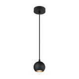 LIGHT EYE90 Pendelleuchte GU10 1x max. 6W matt schwarz