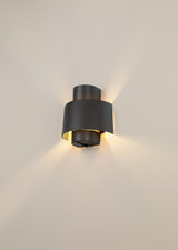PHOTONI CYL wall-mounted light  1x max. 13W E27 schwarz