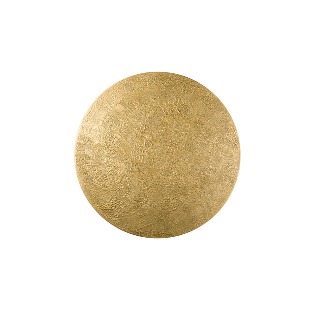 MANA 60 Leuchtenschirm rund moon structure H: 4.2 cm gold