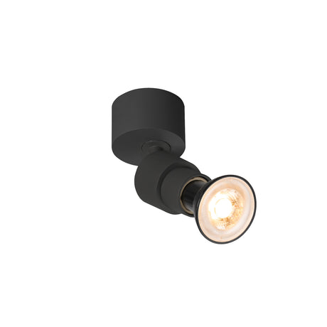 PURI 2.0 Basic rund 1x max. 6W GU10 schwarz