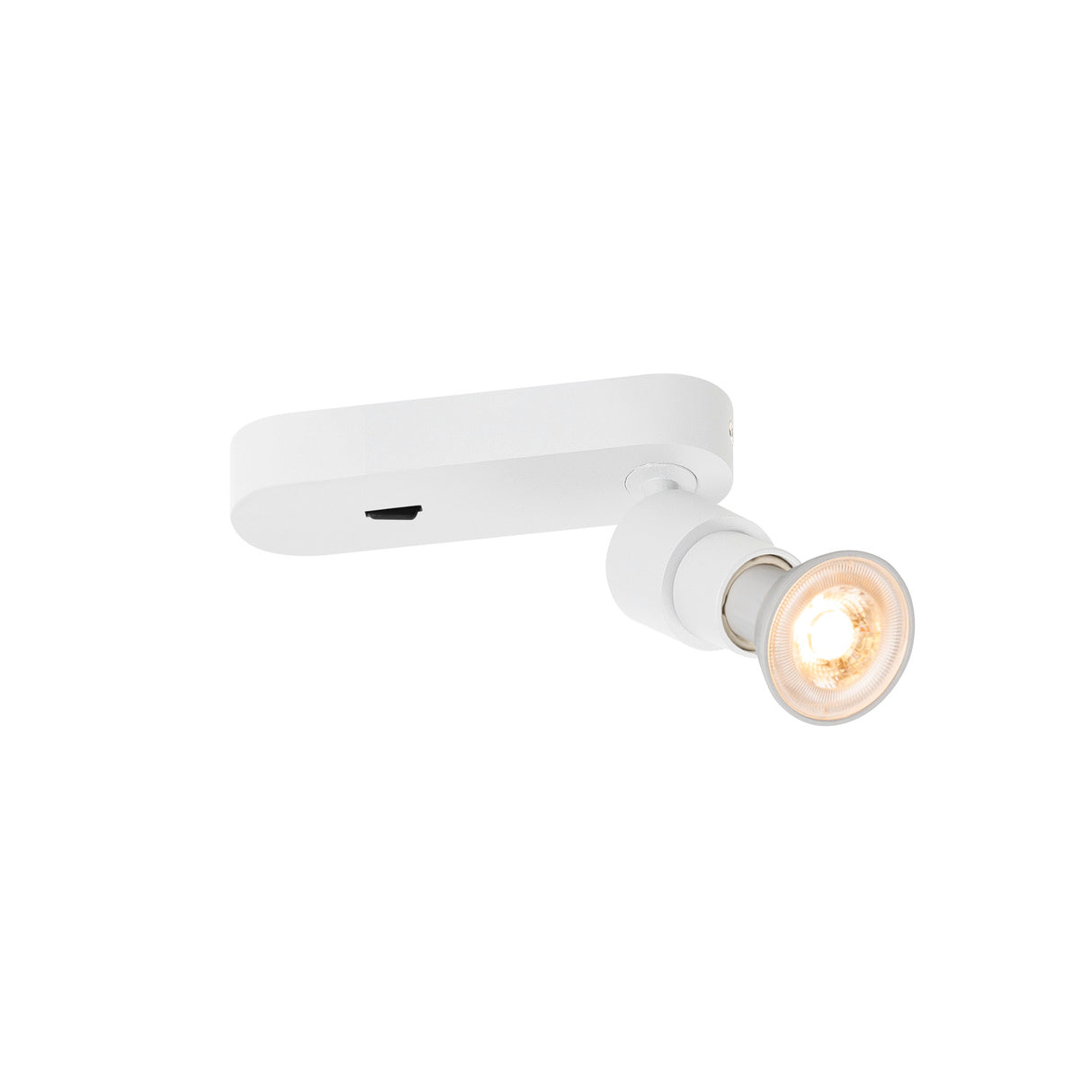 PURI 2.0 Basic Schalter rund 1x max. 6W GU10 weiß