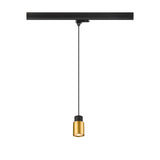 PURI 2.0 Tube 3~ Pendelleuchte GU10 max. 1x 6W   sw / gold