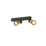PURI 2.0 Coneasymmetrisch max. 2x 6W GU10 schwarz / gold