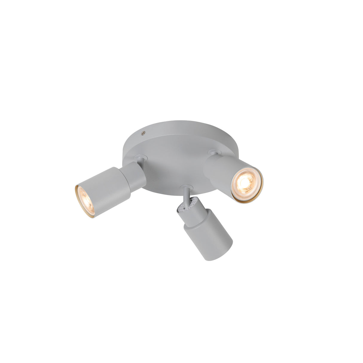 PURI 2.0 Tube rund max. 3x 6W GU10 grau