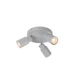 PURI 2.0 Tube rund max. 3x 6W GU10 grau