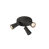 PURI 2.0 Cone rund max. 3x 6W GU10 schwarz