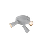 PURI 2.0 Cone rund max. 3x 6W GU10 grau