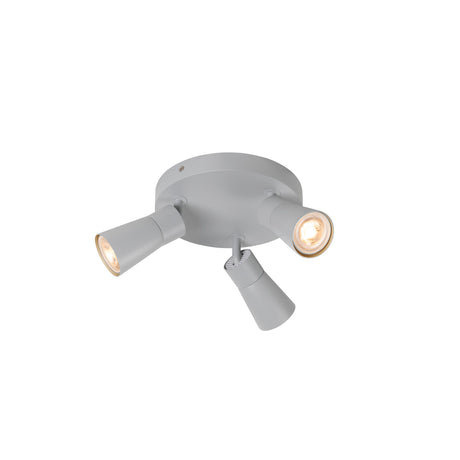 PURI 2.0 Cone rund max. 3x 6W GU10 grau