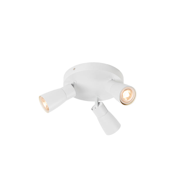 PURI 2.0 Dome rund max. 3x 6W GU10 weiß