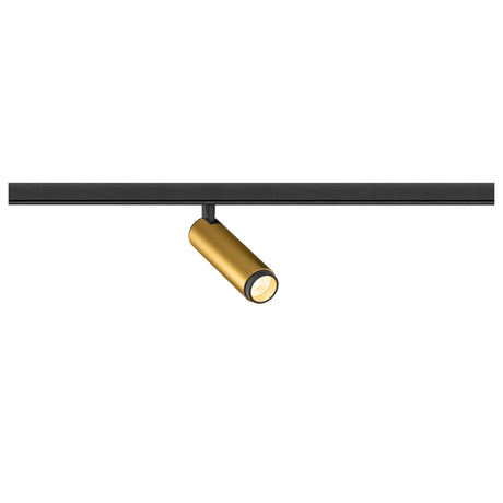 GRIP! S 48V  zylindrisch 3000K 9.8W DALI 29° gold / schwarz