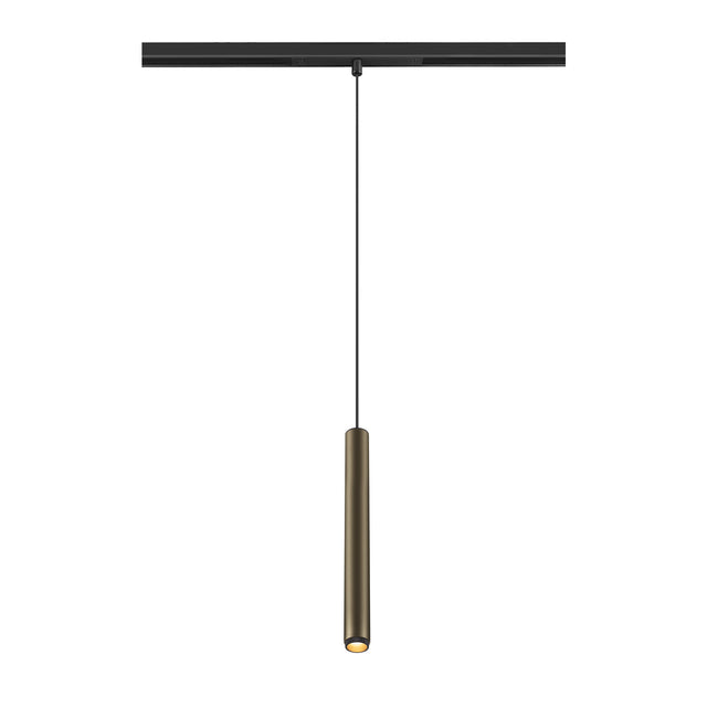 GRIP! S 48V Pendelleuchte  2-3 K 29° DALI  bronze / schwarz