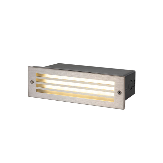 Foto: BRICK MESH Wandeinbauleuchte rechteckig 3 K 5W IP55 schwarz