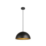 FORCHINI M 40  E27  max. 1x 40W matt schwarz / matt gold